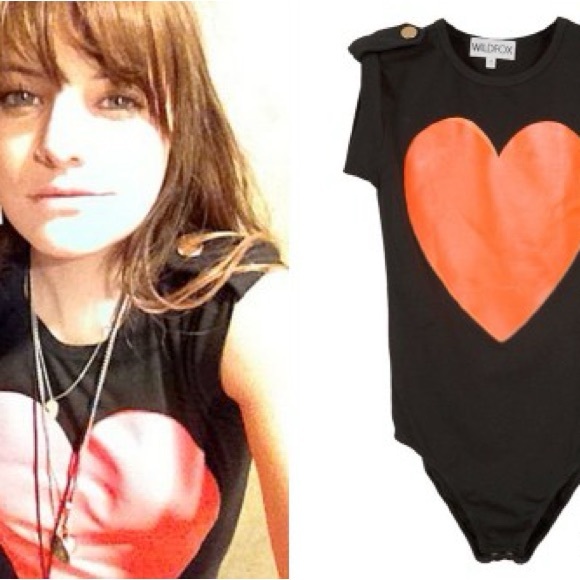 *RARE* Wildfox Head Turning & Heart Stopping Bodysuit - Picture 4 of 5